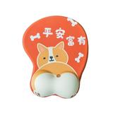 LIWEN Mouse Pad Anti-skid Cute Cat Paw 3D Wrist Rest Silicone Mouse Mat for Optical Mouse