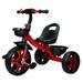 LELINTA Toddler Bike Kids Trike for Children 1-3 Years Old Kids Tricycle Boys Girls Balance Bike 3 Wheels for Toddlers Tricycle Balance Bicycle with Adjustable Seat White/Red