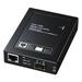 Sanwa Supply Light Media Converter (10BASE-T/100BASE-TX/1000BASE-T-T-T-1000BASE-SX/LX/PoE compatible/Multi-mode/Single Mode) LAN-PSC212RF