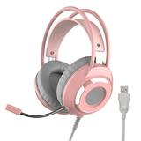 Ajazz AX120 - 7.1 Surround Stereo Sound Gaming Headset Noise-Cancelling Over-Ear Headphones with MIC/Skin-Friendly PU Soft Earmuffs/50mm Surround Sound Drivers