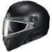 HJC i90 Solid Snow Helmet w/Dual Pane Shield Semi Flat Black MD