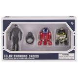 Star Wars Droid Factory Color-Changing Droids Action Figure 4-Pack (1 Protocol & 3 Astromech)