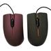 Deyuer Matte Ergonomic 1200DPI 3 Keys USB 2.0 Wired Optical Gaming Mouse for PC Laptop Black