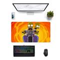Large Gaming Mouse Pad The Simpsons Extended Mouse Pad Non-Slip Rubber Base Computer Desk Pad Mouse Mat for Laptop Desktop Office Home PC Gamerï¼Œ23.62*11.81 inch