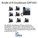 Grandstream GXP1625 2 SIP acct. SMB IP Phone Multi-language PoE Bundle of 8