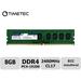 Timetec Hynix IC 8GB DDR4 2400MHz PC4-19200 Unbuffered ECC 1.2V CL17 1Rx8 Single Rank 288 Pin UDIMM Server Memory RAM Module Upgrade (8GB)