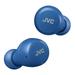 JVC Gumy Mini True Wireless Earbuds Headphones Bluetooth 5.1 Water Resistance(IPX4) Long Battery Life (up to 15 Hours) - HAA5TA (Blue)