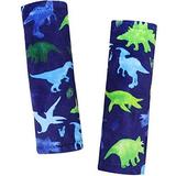 Baby Strap Cover Stroller Strap Cover Dinosaur Car Seat Strap Covers Car Seat Straps Shoulder Pads 2 Pack Watercolor Pattern for Baby Toddler Infant Boy Girl