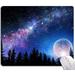 Armanza Mouse Pad Forest Moon Mouse Pad Washable Square Cloth Mousepad for Gaming Office Laptop Non-Slip Rubber Cute Computer Mouse Pads for Wireless Mouse Cute Mouse Pads for Desk