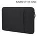 Laptop Sleeve Water Repellent Protective Fabric Notebook Bag Case Computer Carrying Case Notebook felt tablet computer case