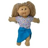 Doll Clothes Superstore Skirt Blouse Fits Cabbage Patch Kid Dolls