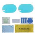 âœª 2pcs Car Rearview Mirror Protective Anti Fog Coating Car Mirror Window Clear Film Waterproof Car Sticker Anti-Fog Film