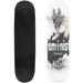 feminist slogan with girl in sunglasses on black brush stroke Outdoor Skateboard Longboards 31 x8 Pro Complete Skate Board Cruiser