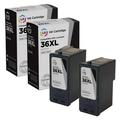 LD Products Remanufactured Ink Cartridge Replacement for Lexmark 36XL 18C2170 High Yield (Black 2-Pack) for use in X3650 X4650 X5650 X5650es X6650 X6675 Z2420