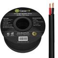 GearIT 10/2 Speaker Wire (100 Ft) 10AWG 2-Conductor - 10 Gauge Speaker Cable Outdoor Direct Burial In Wall CL3 CL2 Rated - OFC Oxygen-Free Copper Black