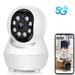 GeCam Baby Monitor 1080P Indoor Camera with Audio and Night Vision WiFi Surveillance Camera Security Home Dog Pet Monitor with App Motion Sensor Detection 2 Way Audio