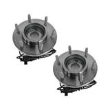 Front Wheel Hub and Bearing Kit 2 Piece - Compatible with 2006 - 2010 Hummer H3 2007 2008 2009