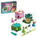 LEGO Disney Princess Aurora Merida & Tianaâ€™s Enchanted Creations 43203 Diamond Dress Set with 2 Buildable Jewelry Boxes Pencil Holder DOTS Bracelet and Mini-Dolls