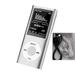 MP3 Music Player- HIFI MP3 Player Digital LCD Screen Voice Recording FM Radio Recorder Player Card Reader Silver