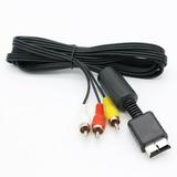 TOYFUNNY Game consoles and accessories AV Audio Video Cable Cord RCA A/V 6Z For Slim PlayStation PS1 PS2 PS3