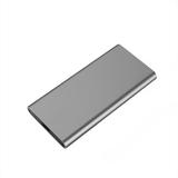 Tomshine Type-C to mSATA SSD Enclosure Portable mSATA Solid State Drive Box High Speed USB3.1 mSATA SSD Enclosure Silver Gray