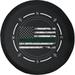 Spare Tire Cover Compass Thin Green Line Distressed American Flag MilitaryWheel Covers Fit for SUV accessories Trailer RV Accessories and Many Vehicles