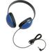 Califone Childrens Stereo Blue Headphone Lightweight - Stereo - Blue - Mini-phone (3.5mm) - Wired - 25 Ohm - 20 Hz 20 kHz - Over-the-head - Binaural - | Bundle of 2 Each