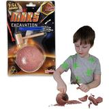 Dig & Discover - Mars Excavation from Deluxebase. Mars Fossil Digging Kit. Kids Science Kit and Fossil Discovery Toys. Excavation Kits for Kids Educational Toys and Kids Party Favors.