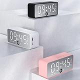 Bluetooth Speaker With Alarm Clock For Bedroom Kids Heavy Sleepers Loud Dual Alarm Clocks Portable Wireless With FM Radio Small Outdoor Bluetooth Speaker Set