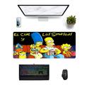 Large Gaming Mouse Pad The Simpsons Extended Mouse Pad Non-Slip Rubber Base Computer Desk Pad Mouse Mat for Laptop Desktop Office Home PC Gamerï¼Œ27.56*11.81 inch