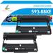 True Image 2-Pack Compatible Drum Unit for Dell 593-BBKE Work with Dell E310dw E514dw E515dn E515dw Printer (Black)