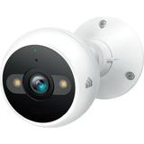 Kasa 4MP 2K Security Camera Outdoor Wired IP65 Starlight Sensor & 98 Ft Night Vision Motion/Person Detection 2-Way Audio w/Siren Cloud/SD Card Storage Alexa &Google Assistant Compatible(