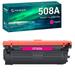 508X 508A Compatible Toner Replacement for HP CF360A 508A use for Color Laserjet Enterprise M552dn M553 M553n M553dn M553x MFP M577 M577f M577dn M577z Printer Ink Magenta 1-Pack