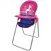 Unicorn Doll Highchair - Kids Pretend Play Highchair w/ Front Feeding Tray Fits dolls up to 21 Ages 3+