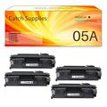 05A CE505A Black Toner Cartridge Compatible for HP 05A CE505A Replacement for Laserjet P2035 P2035N P2055DN 2035N Printer