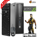 Restored Gaming HP 600 G1 SFF Computer Core i5 4th 8GB Ram 2TB HDD NVIDIA GT 1030 Keyboard and Mouse Wi-Fi Win10 Home Desktop PC (Refurbished)