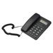 Abanopi Desktop Corded Landline Phone Fixed Telephone Big Button for Elderly Seniors Phone with LCD Display Mute/ Pause/ Hold/ Flash/ Redial/ Hands Free Functions for Home Hotel Office Bank Call Cen