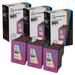 LD Remanufactured Ink Cartridge Replacement for HP 901 CC656AN (Color 3-Pack)