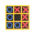 SANWOOD 1Set Tic-Tac-Toe Competitive Skill Parents-children Connection EVA Kids Tic-Tac-Toe Game for Family Gatherings