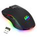 SHELLTON 2.4G Wireless Gaming Mouse Rechargeable Computer Gaming Mouse