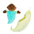 Manhattan Toy Snuggle Pod Sweet Pea Brown First Baby Doll with Cozy Sleep Sack for Ages 6 Months and Up