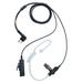 2-Wire Acoustic Tube Surveillance Earpiece Headset for Motorola AXU4100 Two Way Radio