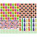 BULK 288 Piece Halloween Party Favor Trick or Treat Set - Spring Coils Poppers Glow Fingers Pill Mazes Bubbles Small Novelty Toy Prize Assortment Gifts (24 Dozen)