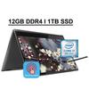 Lenovo Yoga C930 2-in-1 Business Laptop 13.9 FHD IPS Touchscreen 8th Gen Intel Quad-Core i7-8550U 12GB DDR4 1TB SSD Intel UHD Graphics 620 Backlit Keyboard Fingerprint Reader WiFi Win10 Grey