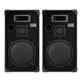 Acoustic Audio CR12 Passive 12 DJ Speaker Pair 3 Way PA Karaoke Band Speakers