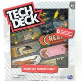 Tech Deck Real Skateboards Sk8shop Bonus Pack - 2022 Series