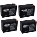 12V 10AH Replacement Battery for GT 350 Scooter Battery - 4 Pack