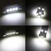 19X Car Interior Light lamp Dome Map License Plate Light Bulbs LED Package Kit