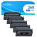 5-Pack CF226X Toner Cartridge Compatible for HP 26X CF226X 26A CF226A LaserJet Pro M402n M402dn M402dw MFP M426fdw M426dw M426fdn Printer (Black)