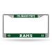 Colorado State NCAA Rams Chrome Metal License Plate Frame